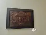 Bengali Copper metal Art (1.25 feet x 1.5 feet)