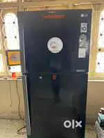 LG grey colour fridge