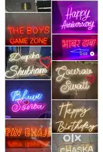 Neon sign @600 sqft