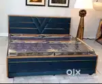 Tuesdays discount- Double bed with box 7200/- only Emi available