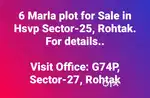 161 gaj plot for Sale in Huda Sector-25, rohtak