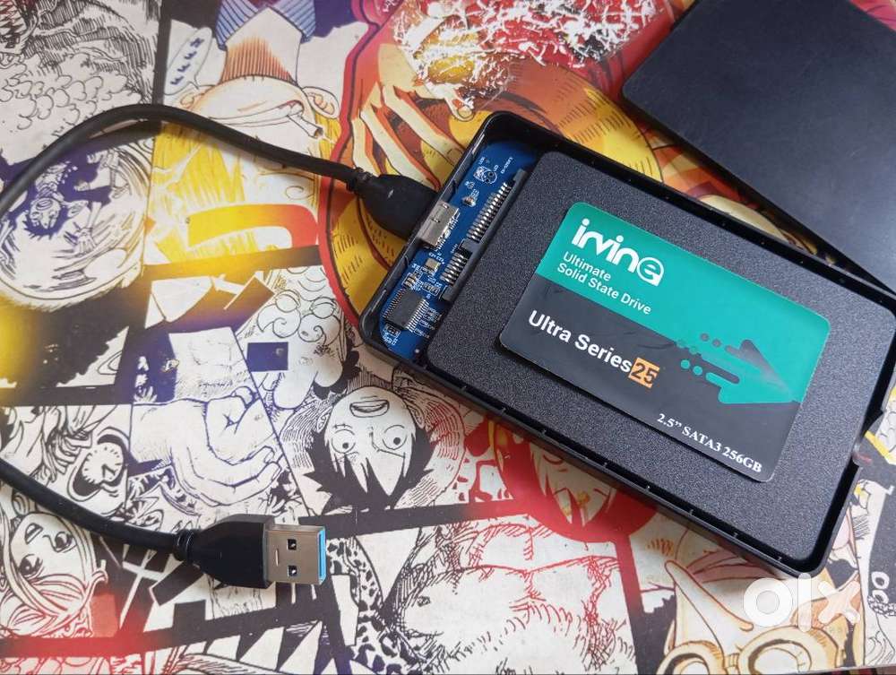 Irvine ultimate 256GB 2.5 SATA SSD and USB 3.0 External Case