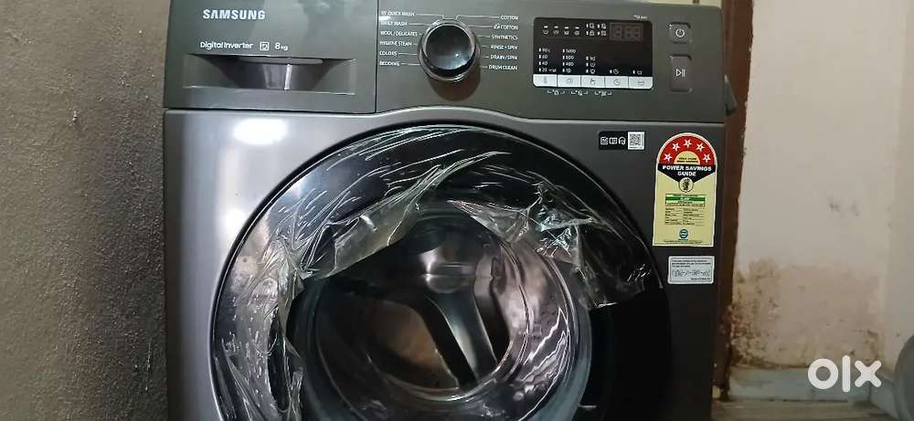 Samsung Washing machine front load with five star rated .