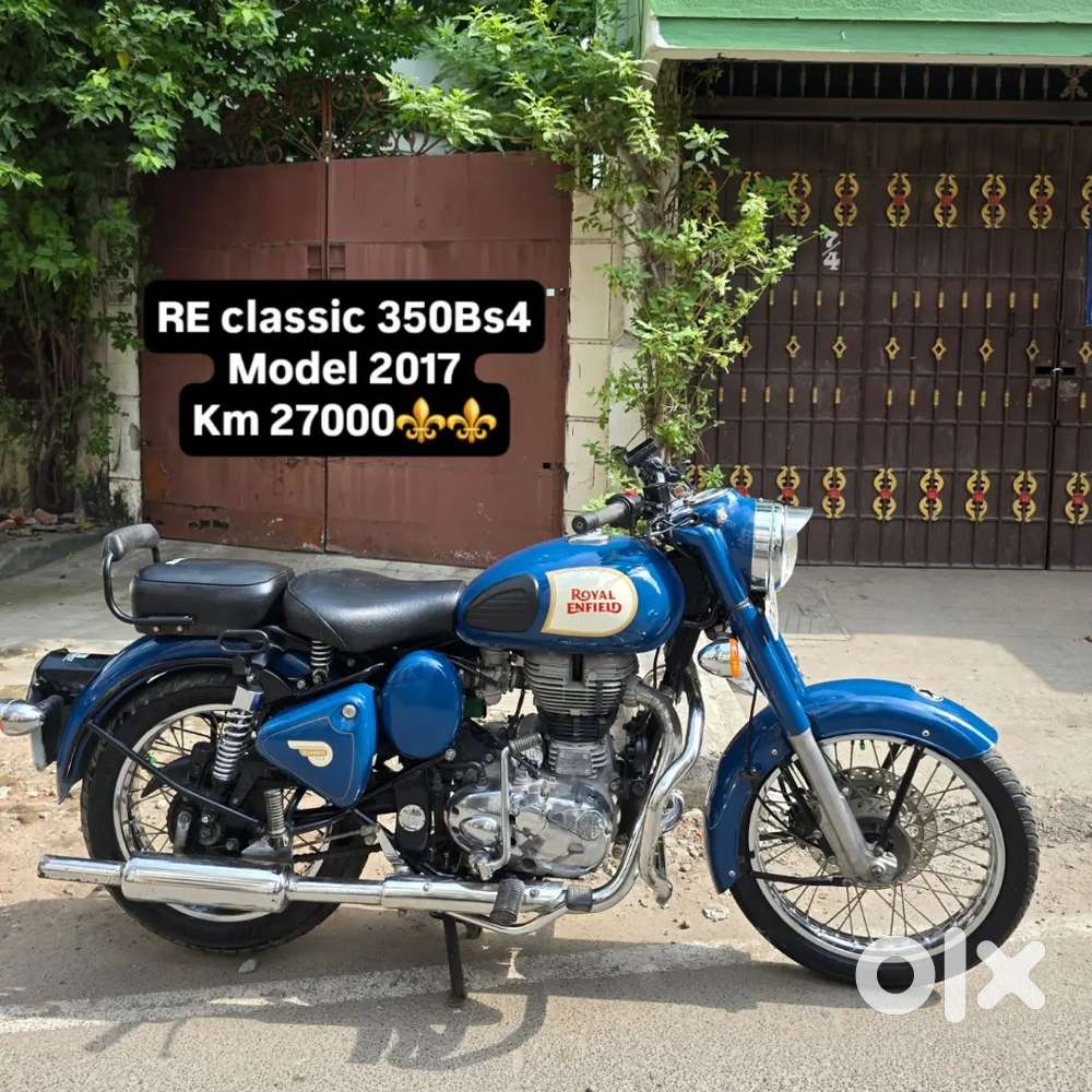 Royal Enfield classic 350 Bs4 Blue