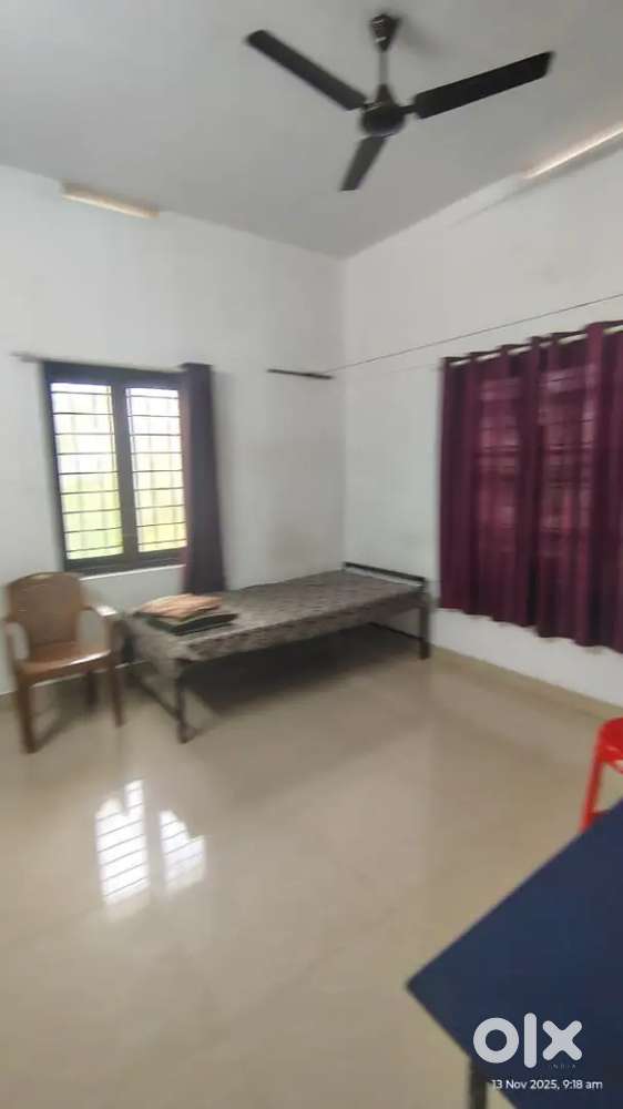 Semi furnished Single room bath attached for rent near kalamassery jn