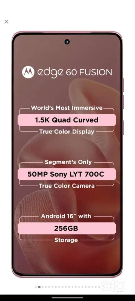 MOTOROLA EDGE 60 FUSION COMPANY WARRANTY REMAINING