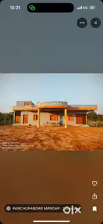 4 Acre of prime land alongwith 5000 sqft House on Rent/ @Panchupandab