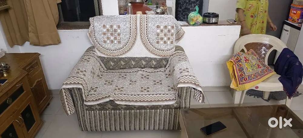 Sofa set with one chair
