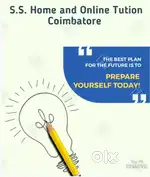 S.S.HOME AND ONLINE TUTION COIMBATORE  CONTACT NUMBER