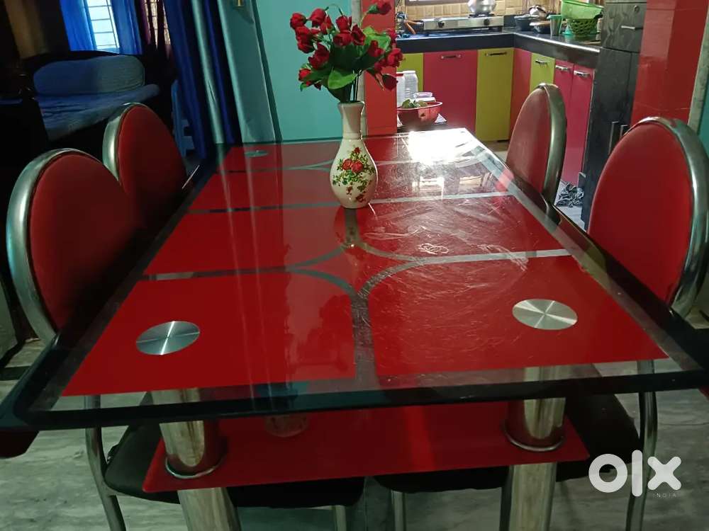 Glass Dining table