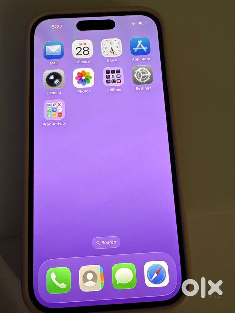 Iphone 15 256GB silver Dec2023 purchase