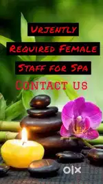Required staff female staff for spa