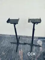 Speaker stand . subwoofer cable