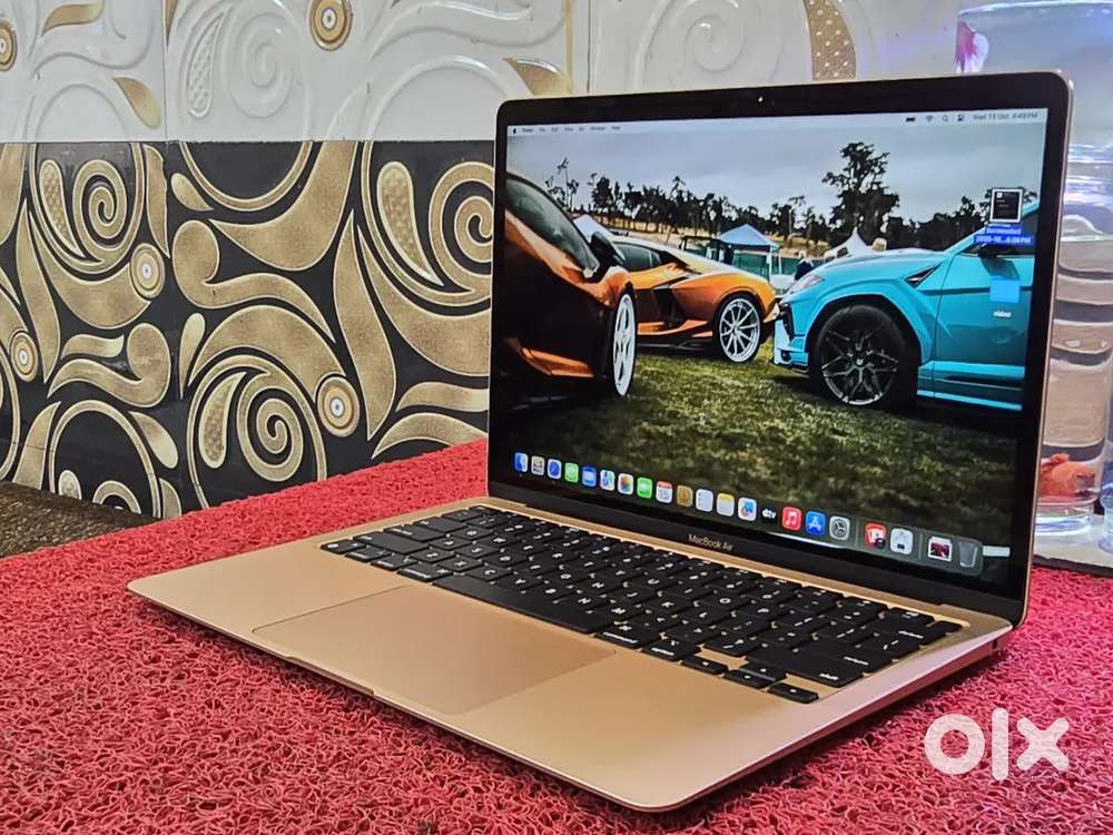 M1 Air Gold 2023  Apple Macbook 8gb 256gb SSD 13inch Retina Touch iD