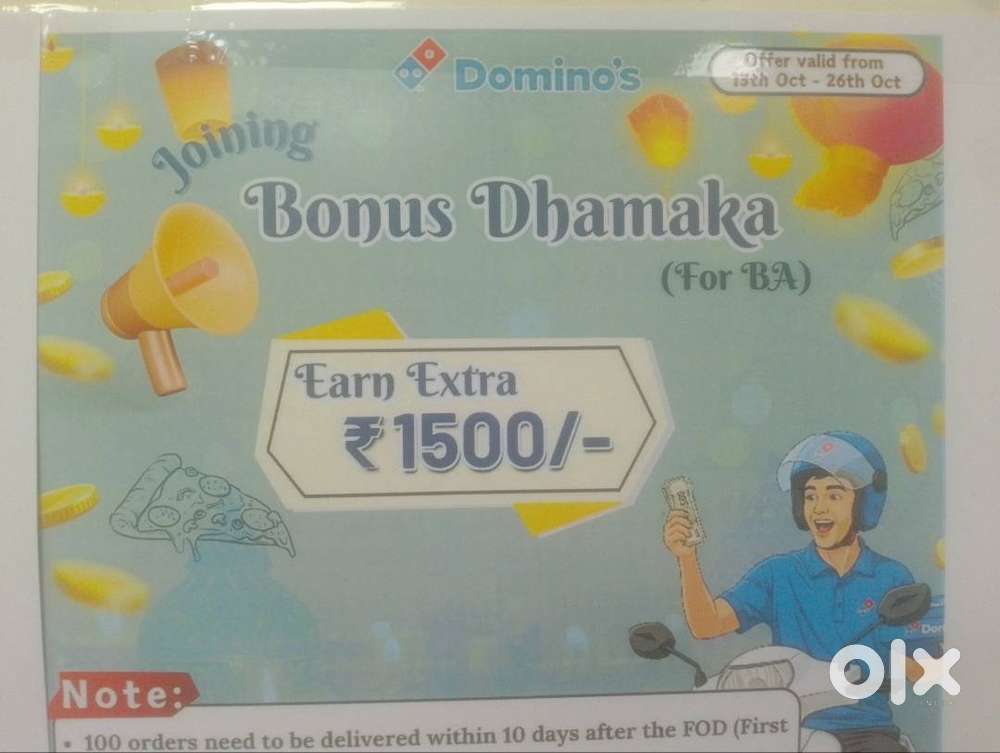 Dominos delivery boy