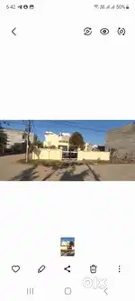 Corner 293 varg gaj plot with 3bhk house