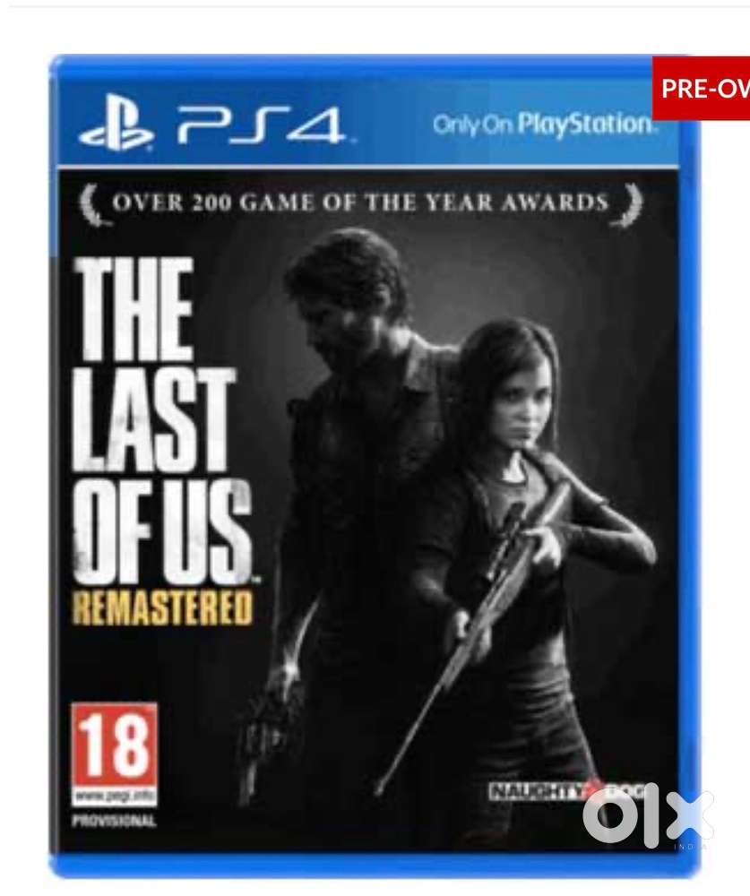 PS4 and PS5 game , last of us(1) disk