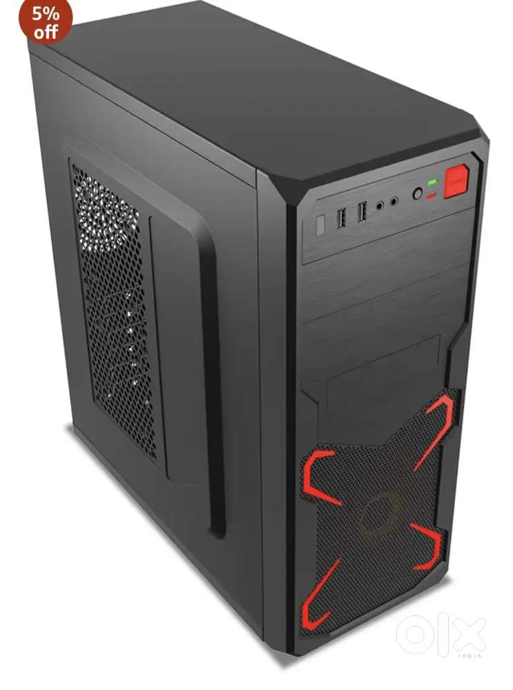 Ant Value X1 ATX Computer Case/Business/Gaming Cabinet - Black