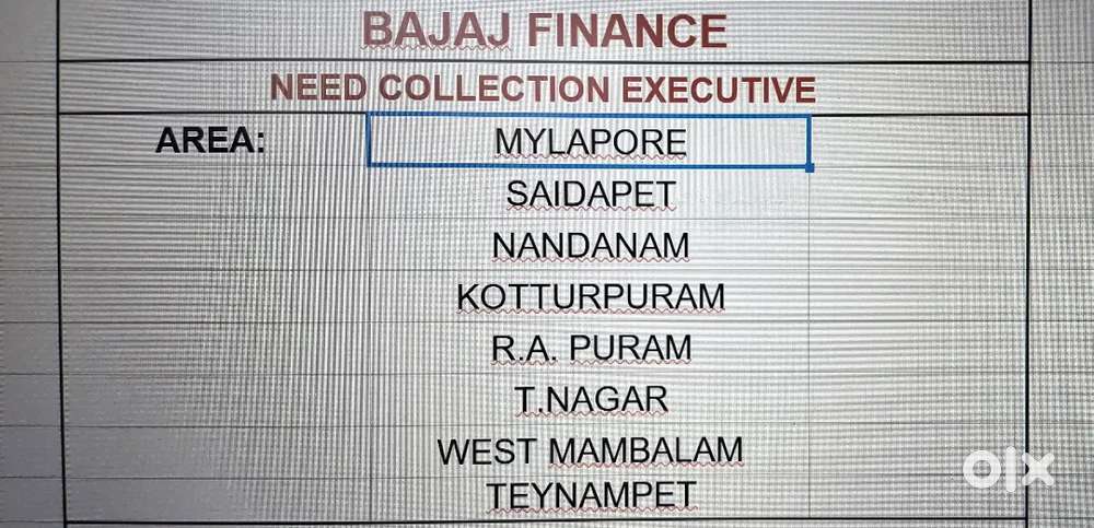 COLLECTION EXECUTIVE URGENT REQUIREMENT