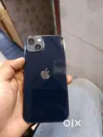 Iphone 13 dark blue colour 128 gb with box