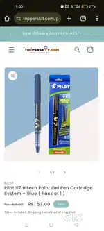 Pilot V7 Cartridge System