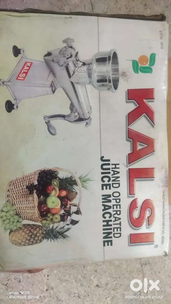 Kalsi hand operated juice machine
