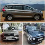 Self drive Hyundai Aura and Toyota rumion CNG+PETROL car available