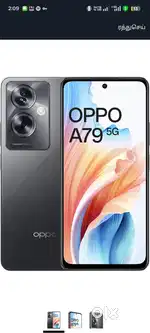 Oppo A79 new mobile good condition please argent