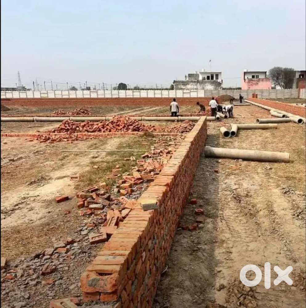 लखनऊ चारबाग स्टेशन से मात्र 20 मिनट की दूरी पर प्लाट खरीदे