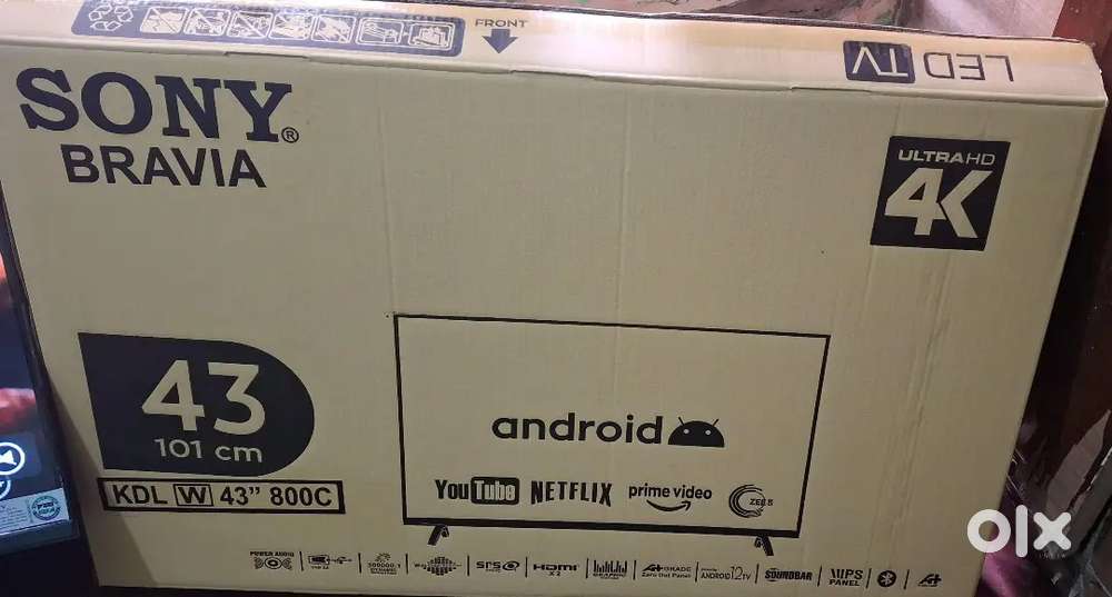 Diwali offer 43  INCH SMART ANDROID NEW  LED TV  home delivery service