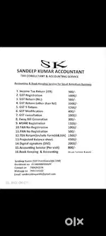 Gst & Income tax consultanting service