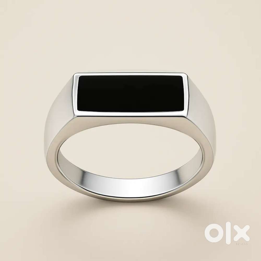 Men silver ring
