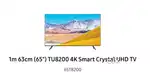 Samsung 65 UHD TV