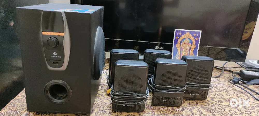 Zebronics 5.1 speaker for sales
