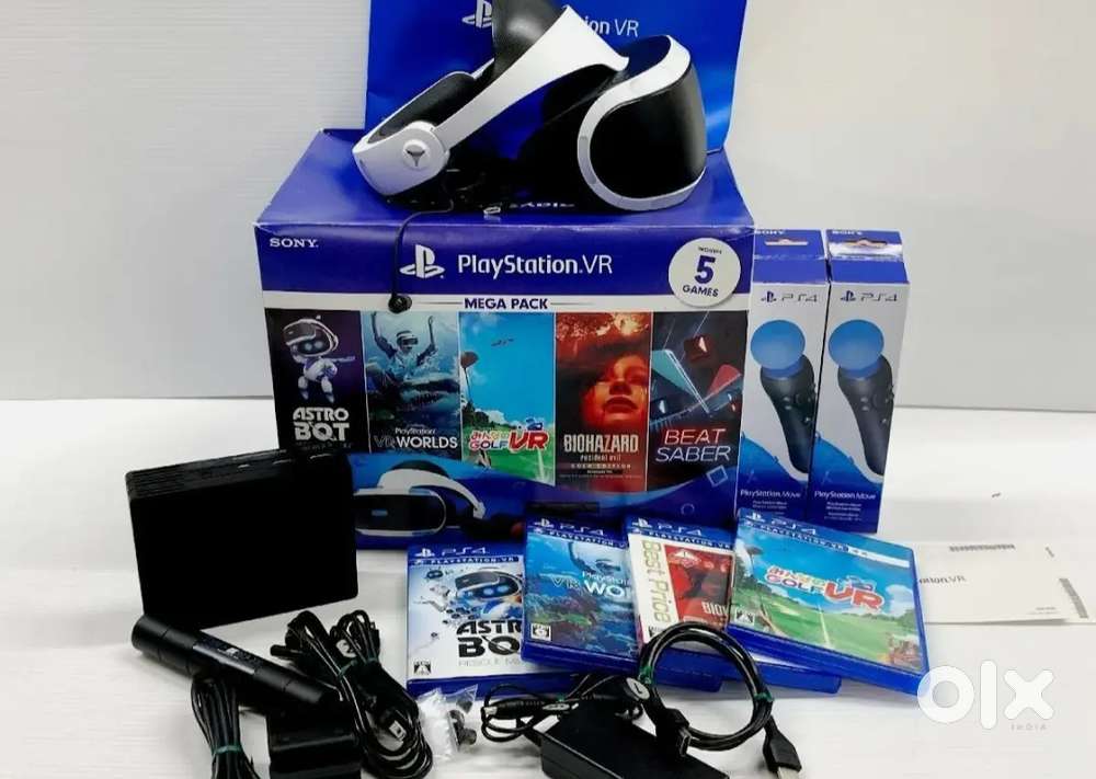 Sony PlayStation VR MEGA PACK PS4 CUHJ-16010 Game Camera Controller