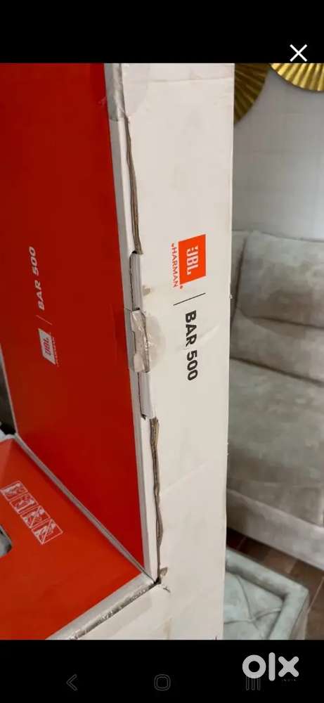 JBL 500 pro 5.1 home theater sound system. Seal packed