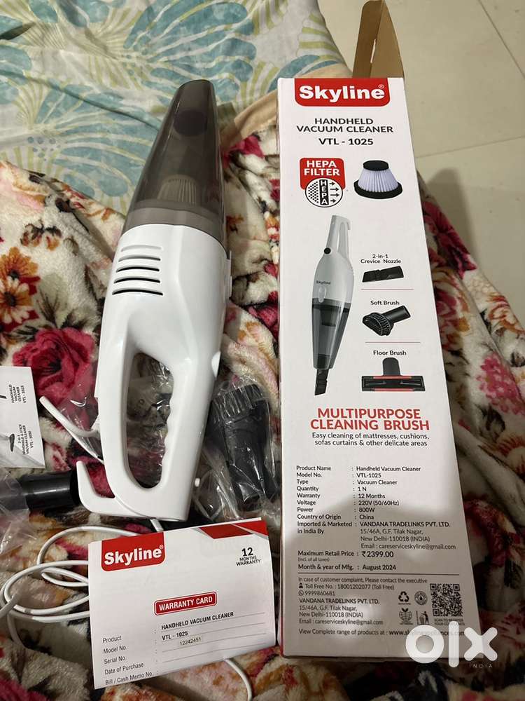 Skyline Handheld Vacuum Cleaner