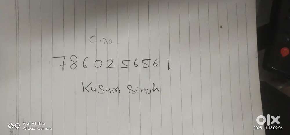 2 BHK Flat Semi Furnished Veer Nagar Colony Shivpur Near Purani Chungi