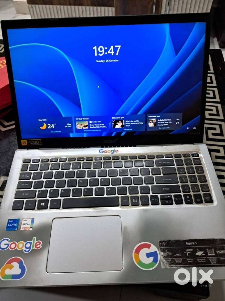 Acer Aspire 5, 8 GB RAM, 512 GB SSD, i5 11th gen, Windows 11