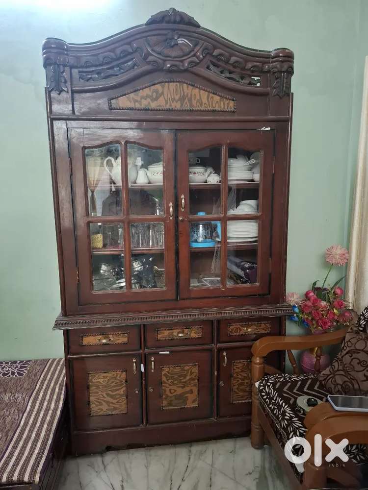 Big Size Wooden Showcase for Living Room – Like New