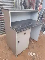 cash counter with granit top neat conditions For Sale