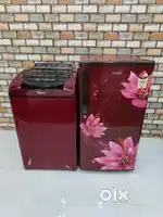 Onida 190ltrs latest & Whirlpool agitronic 6.5kg wit warranty and ship