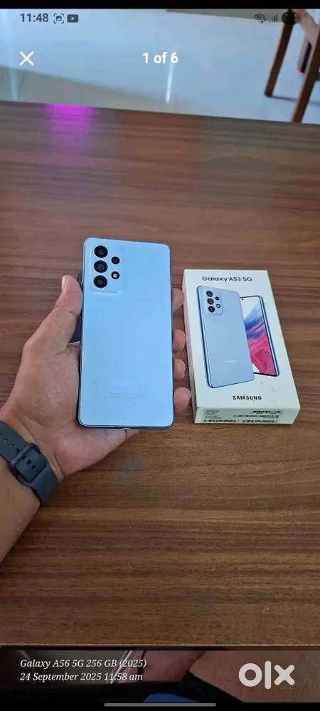 A53 5G 6GB 128GB IN MINT CONDITION WITH BOX AND BILL