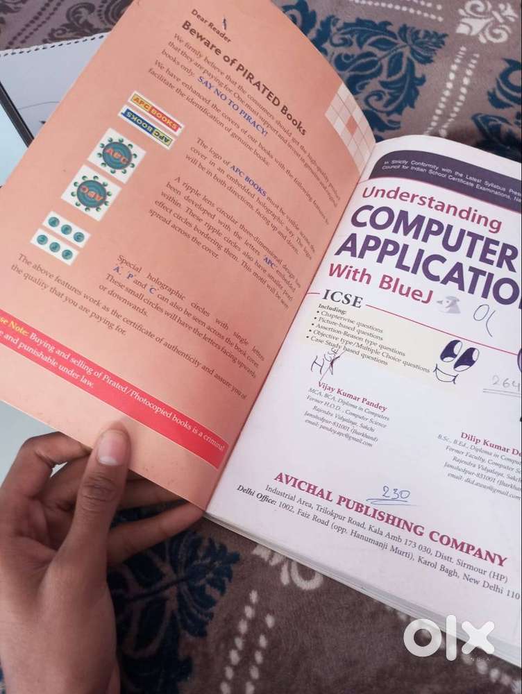 class 9 computer aplication icse book