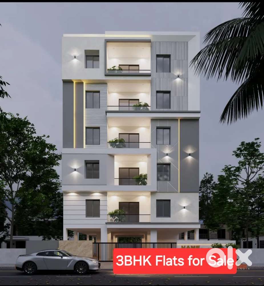 Ready to move in 3bhk west facing flat