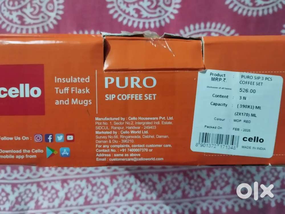 Thermosteel coffee mug and cup