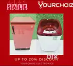 Godrej single door and Haier top load fully automatic washing machine