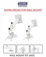 Projector Ceiling Mount/Wall Mount 2 Ft,3 Ft, 6 Ft