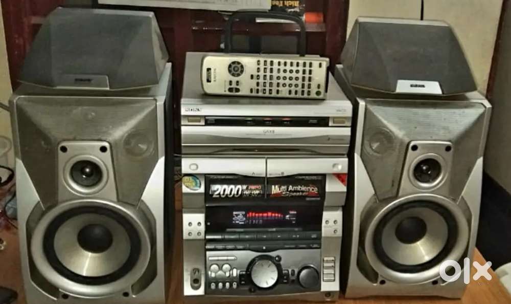 SONY JAPAN GR-X 8 MUSIC SYSTEM,