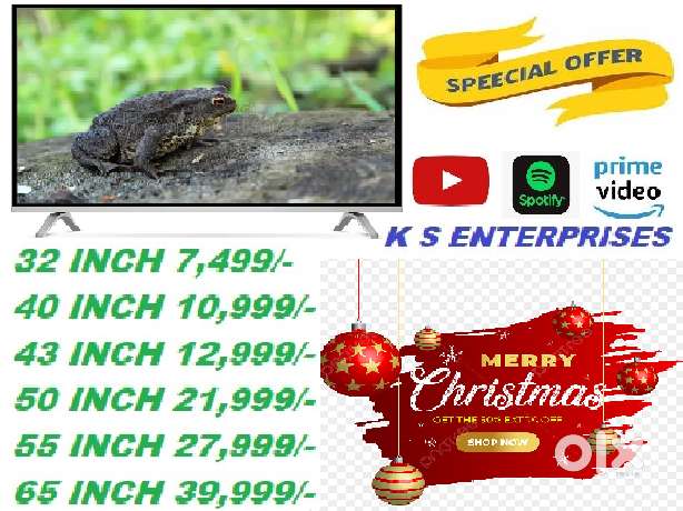WINTER OFFER 43 INCHES  SMART, 4K UHD LED TV IN 12,999 ONLY
